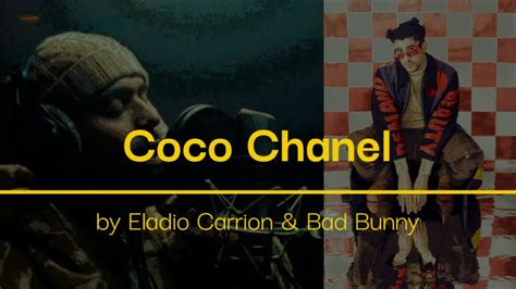 coco chanelcoco chanel feat rossh|Eladio Carrión & Bad Bunny – Coco Chanel Lyrics .